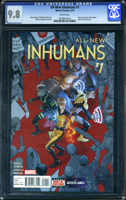 ALL NEW INHUMANS #1 - CGC 9.8